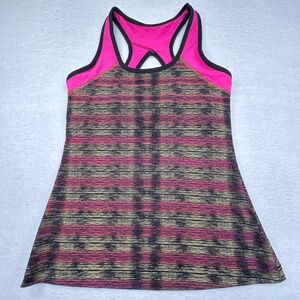 Green Apple Active Racerback Tank Top Yoga Fitness size Medium Performance